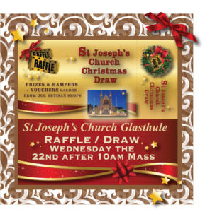 St Joseph’s Glasthule%2has created a Donation tab to facilitate payments to the Parish fund, the 1st Collection (Common Fund) and the 2nd Collection (SHARE).   All donations will be acknowledged. Parish Donations go directly to St Joseph’s for the upkeep of the Parish and the Parish Centre. Buy Easter Draw Raffle Tickets here